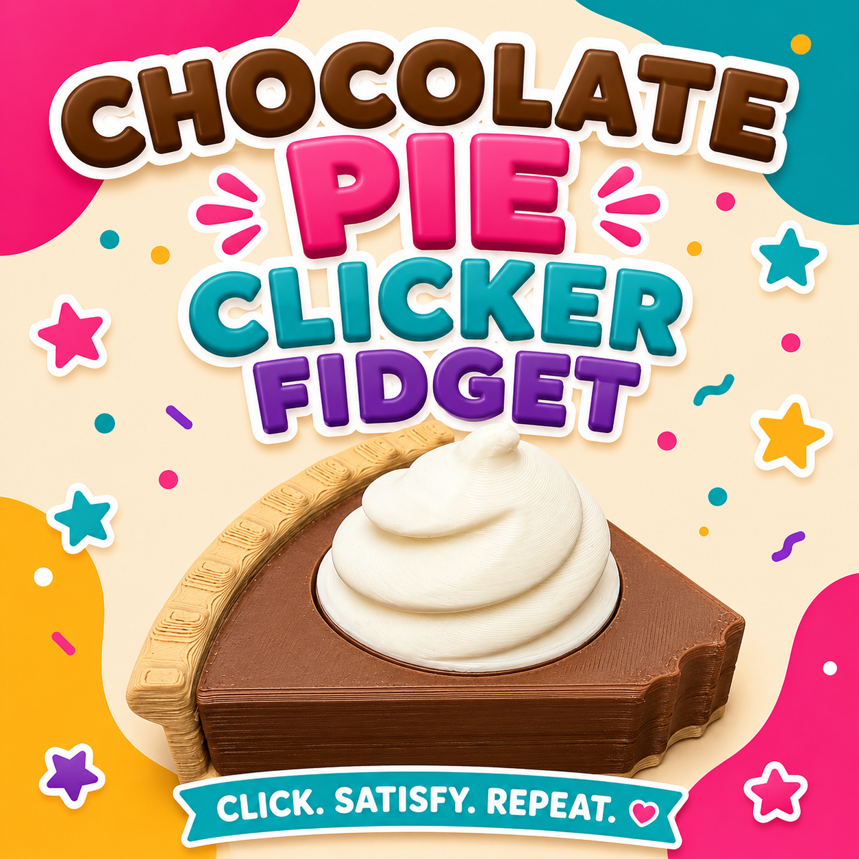 Chocolate Pie Fidget Clicker