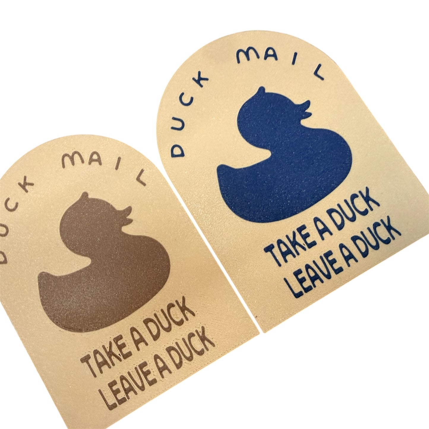 Magnetic Cruise Duck Mailbox (Matte Tan)