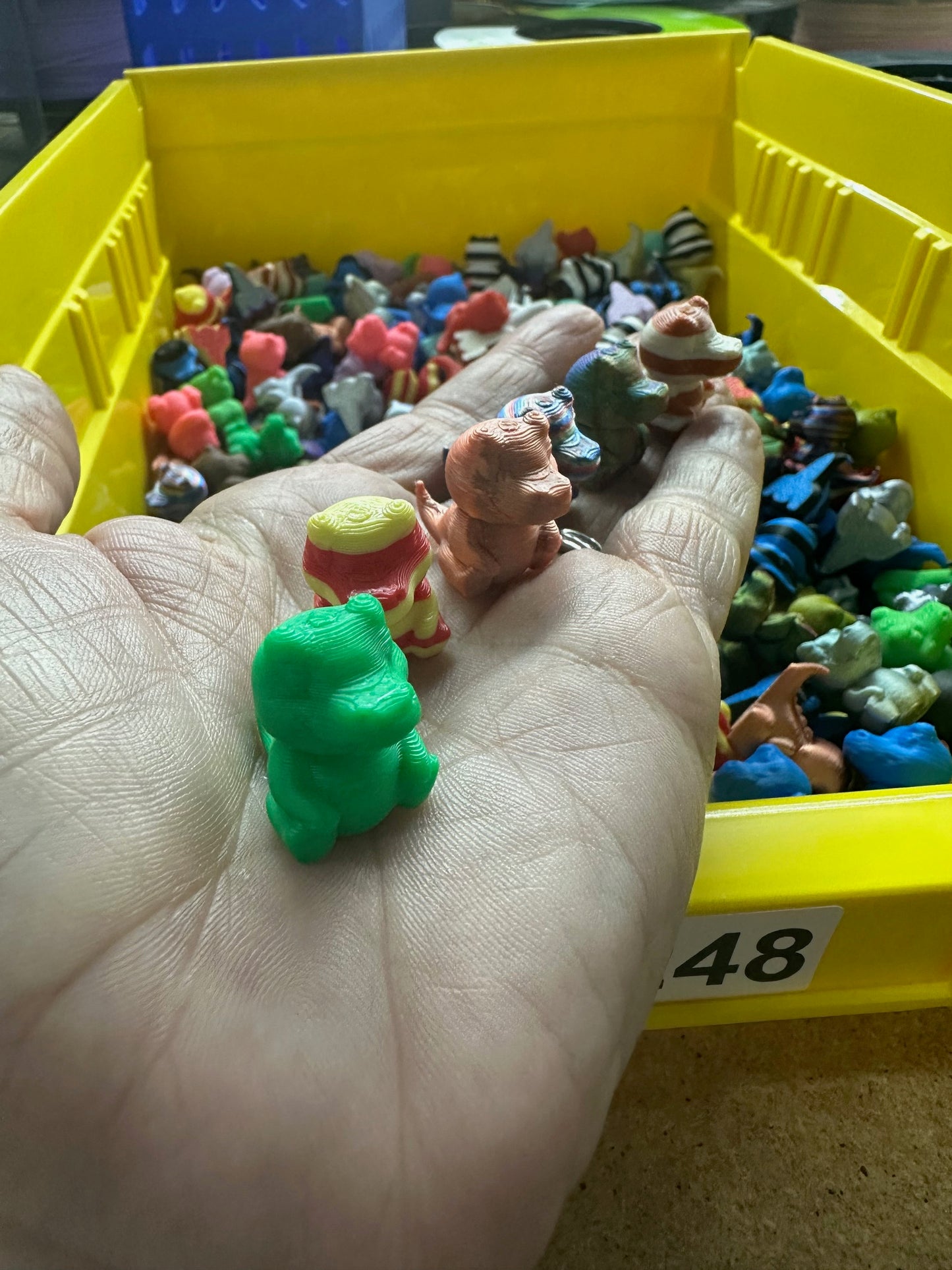 Bag Of Colorful Assorted Mini Crocodiles