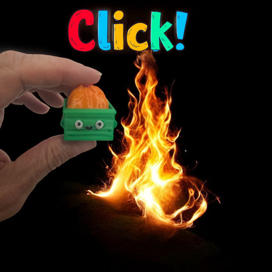 Dumpster Fire Clicker Fidget