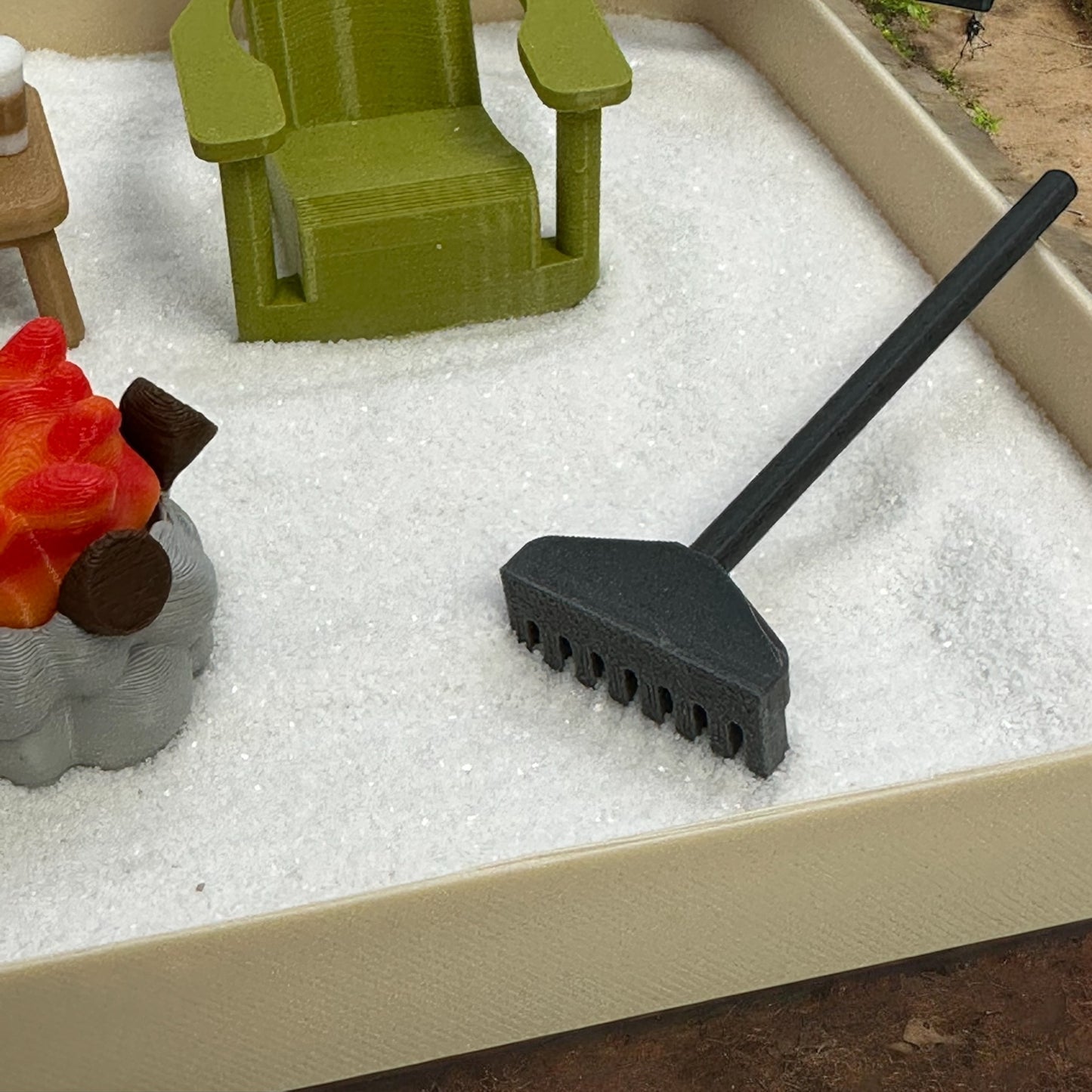 Fire Pit Zen Garden