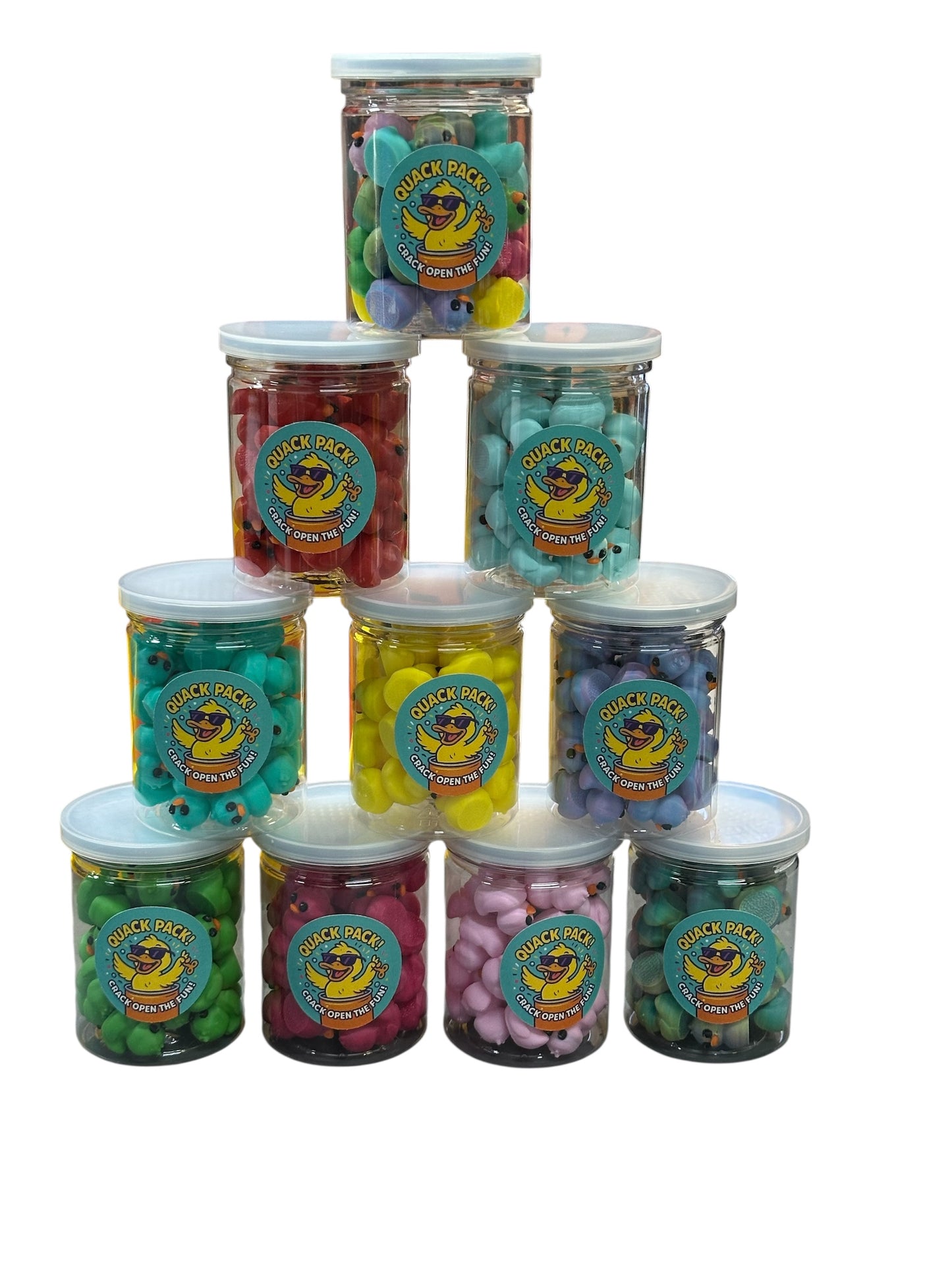 The Original Quack Pack! Pop A Can Of Mini Ducks