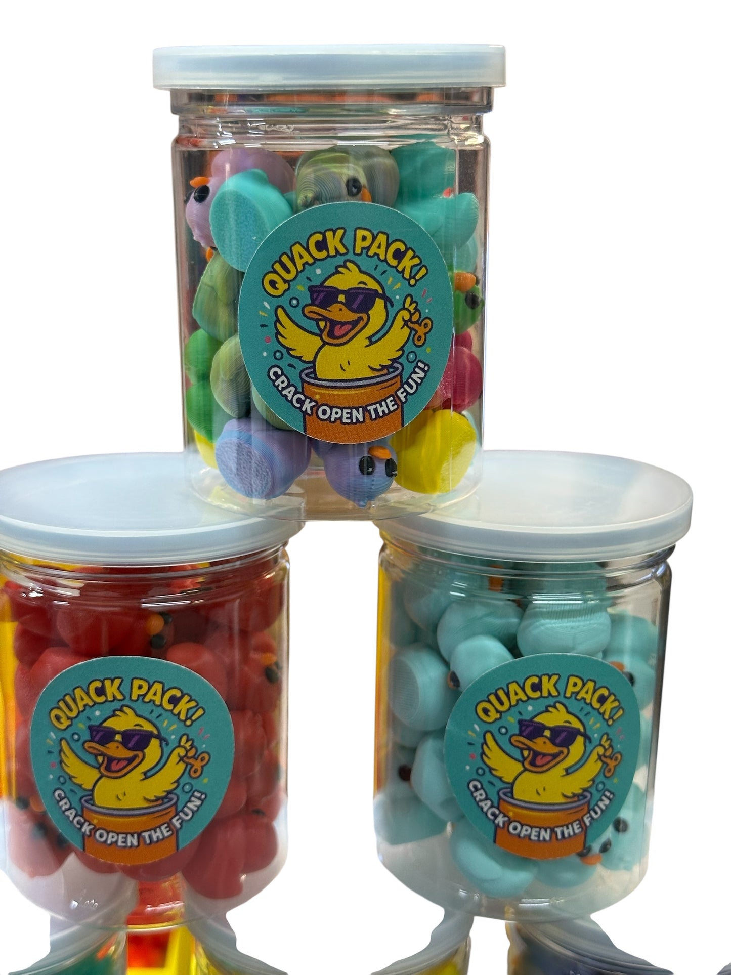 The Original Quack Pack! Pop A Can Of Mini Ducks