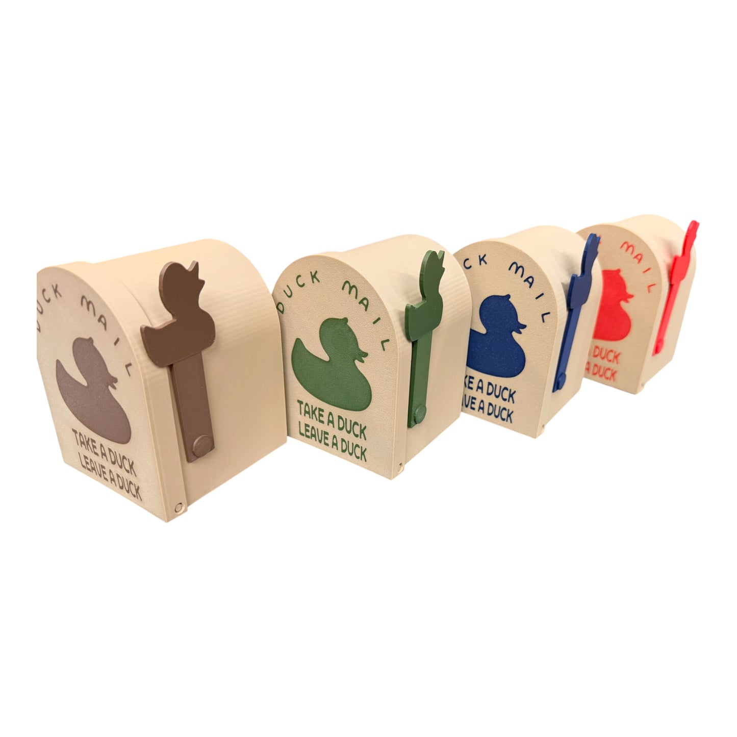 Magnetic Cruise Duck Mailbox (Matte Tan)