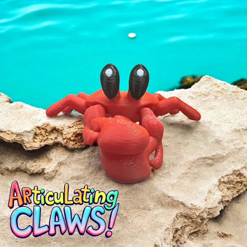 Chuck The Crab Fidget Toy