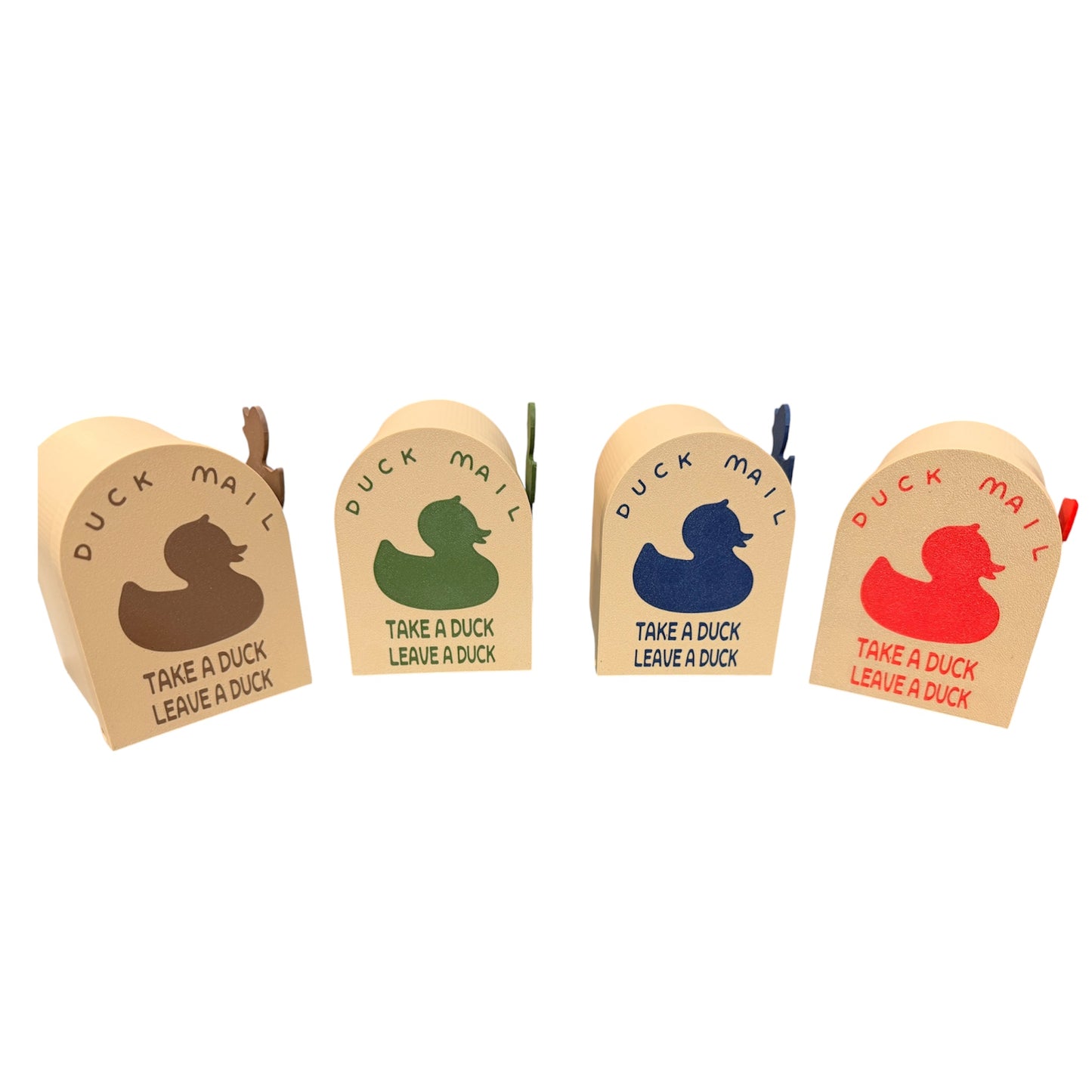 Magnetic Cruise Duck Mailbox (Matte Tan)