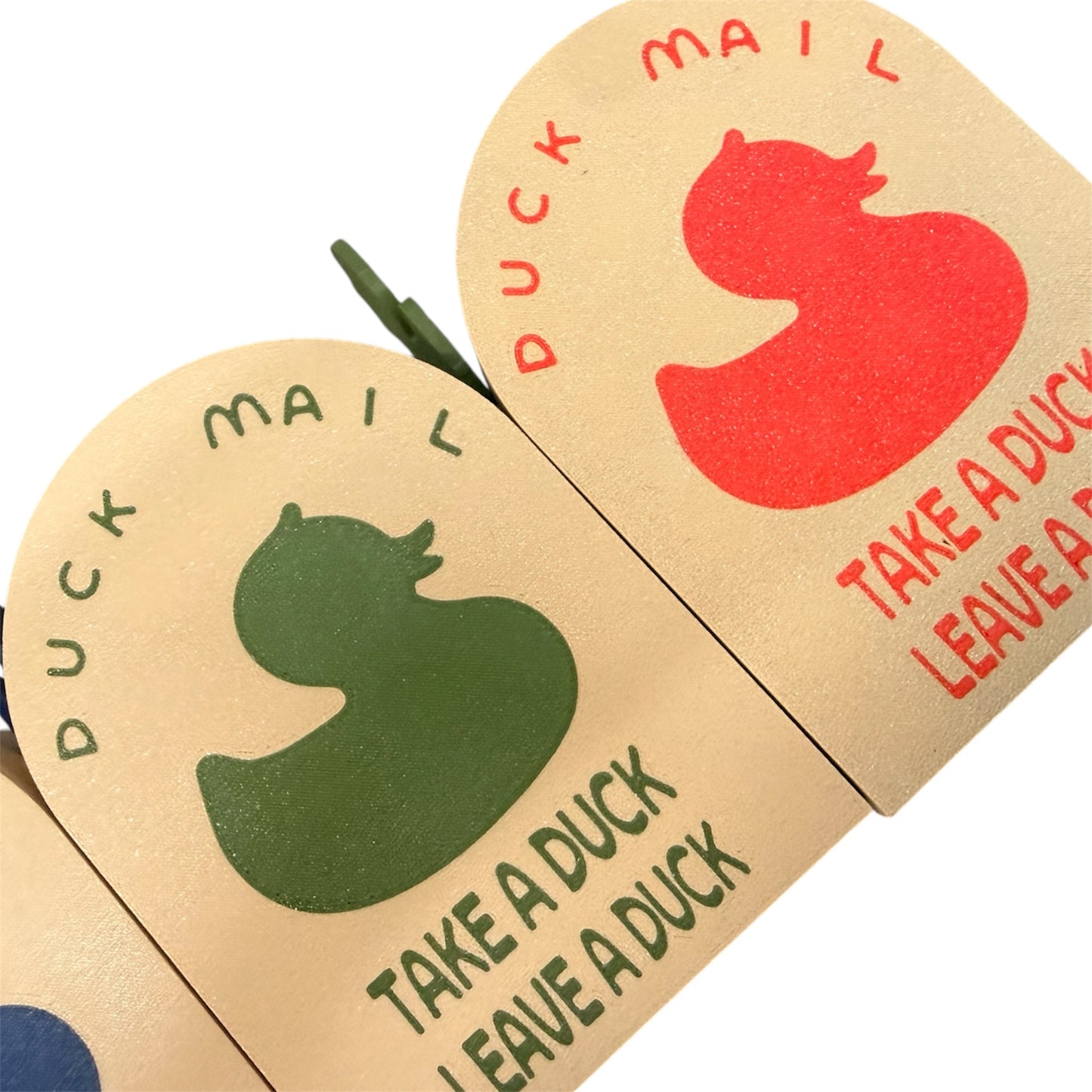 Magnetic Cruise Duck Mailbox (Matte Tan)