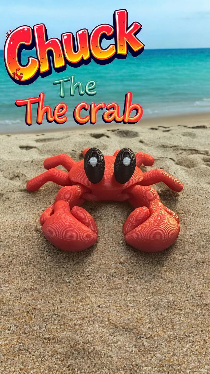 Chuck The Crab Fidget Toy
