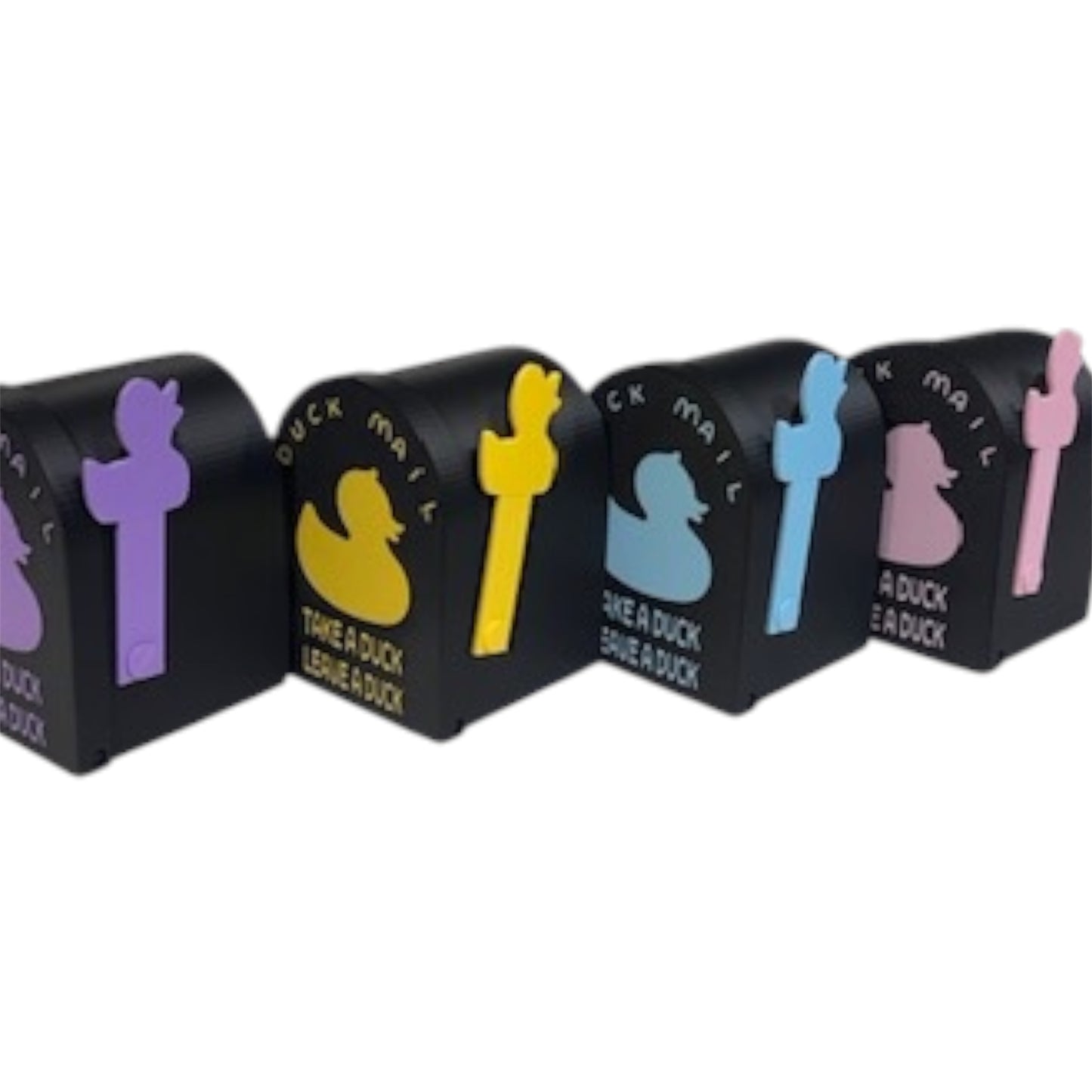 Magnetic Cruise Duck Mailbox (Matte Black)