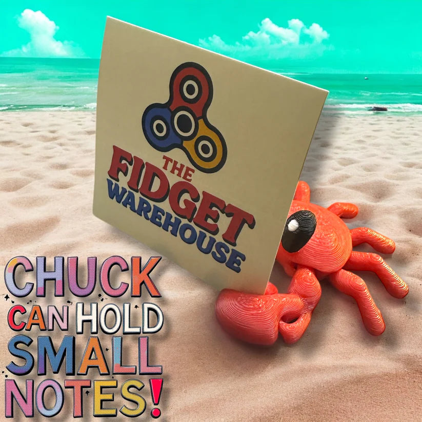 Chuck The Crab Fidget Toy