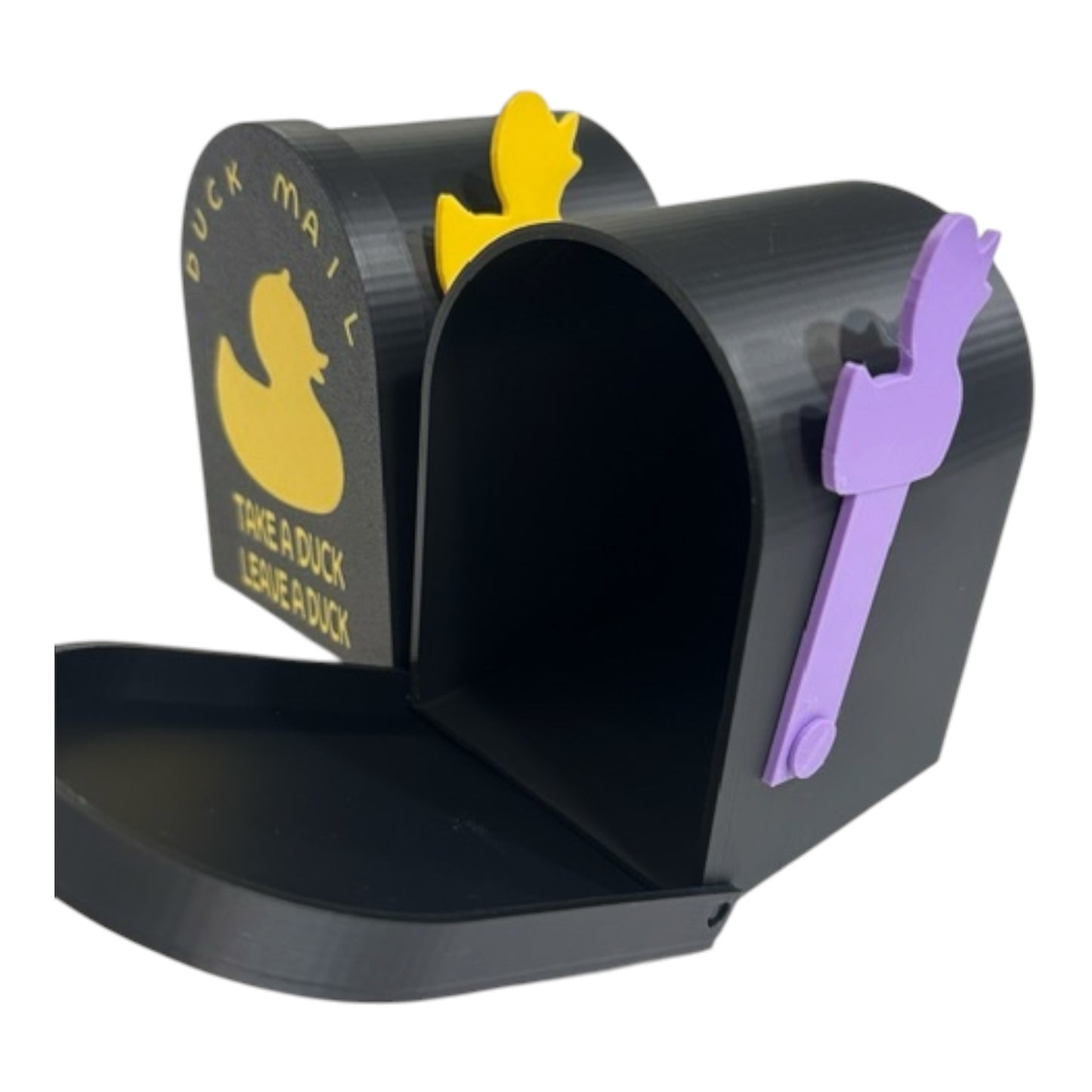 Magnetic Cruise Duck Mailbox (Matte Black)