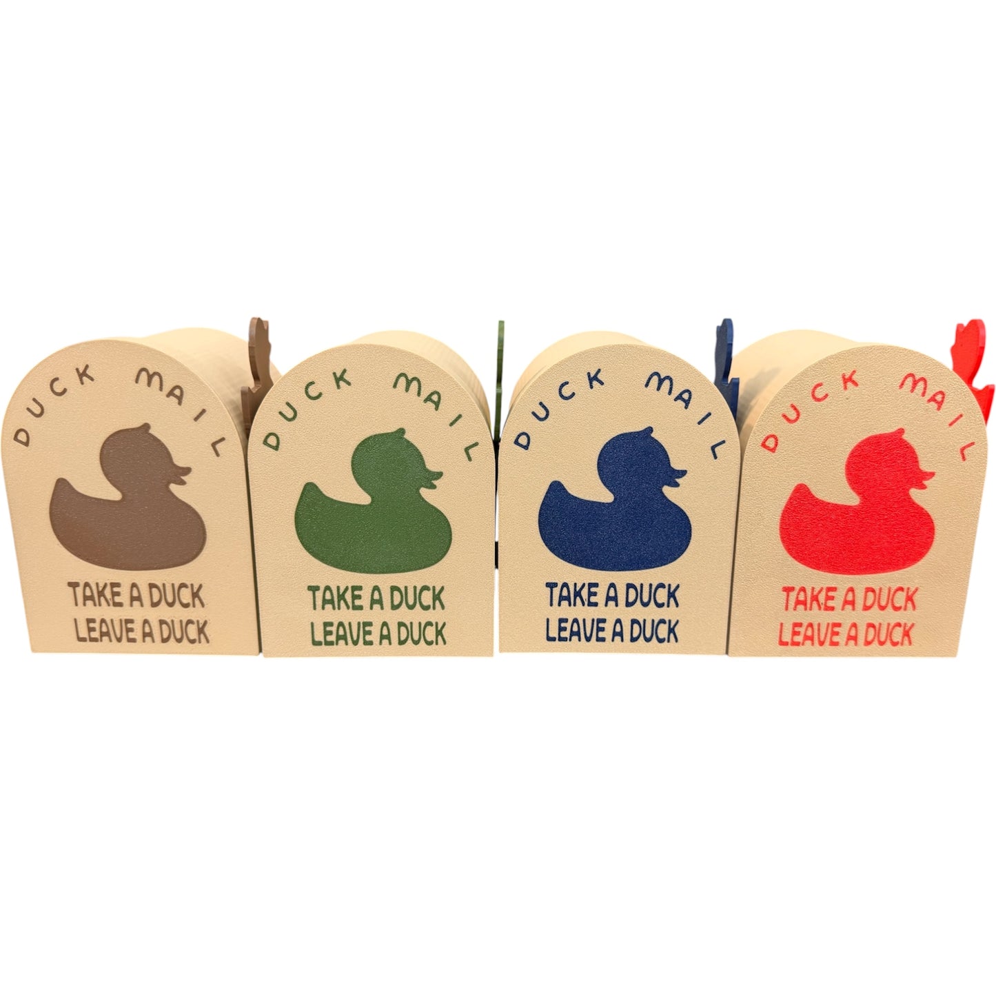 Magnetic Cruise Duck Mailbox (Matte Tan)