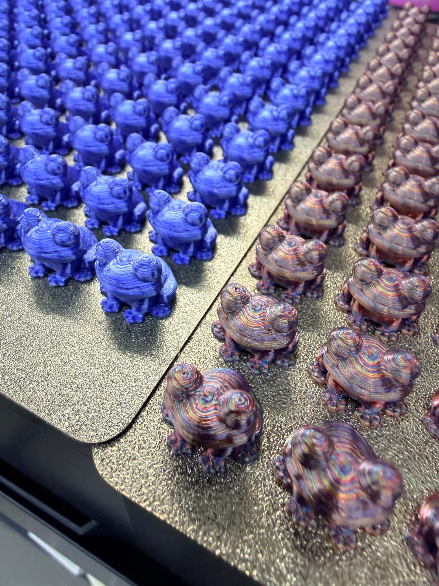 Bag Of Colorful Assorted Mini Frogs