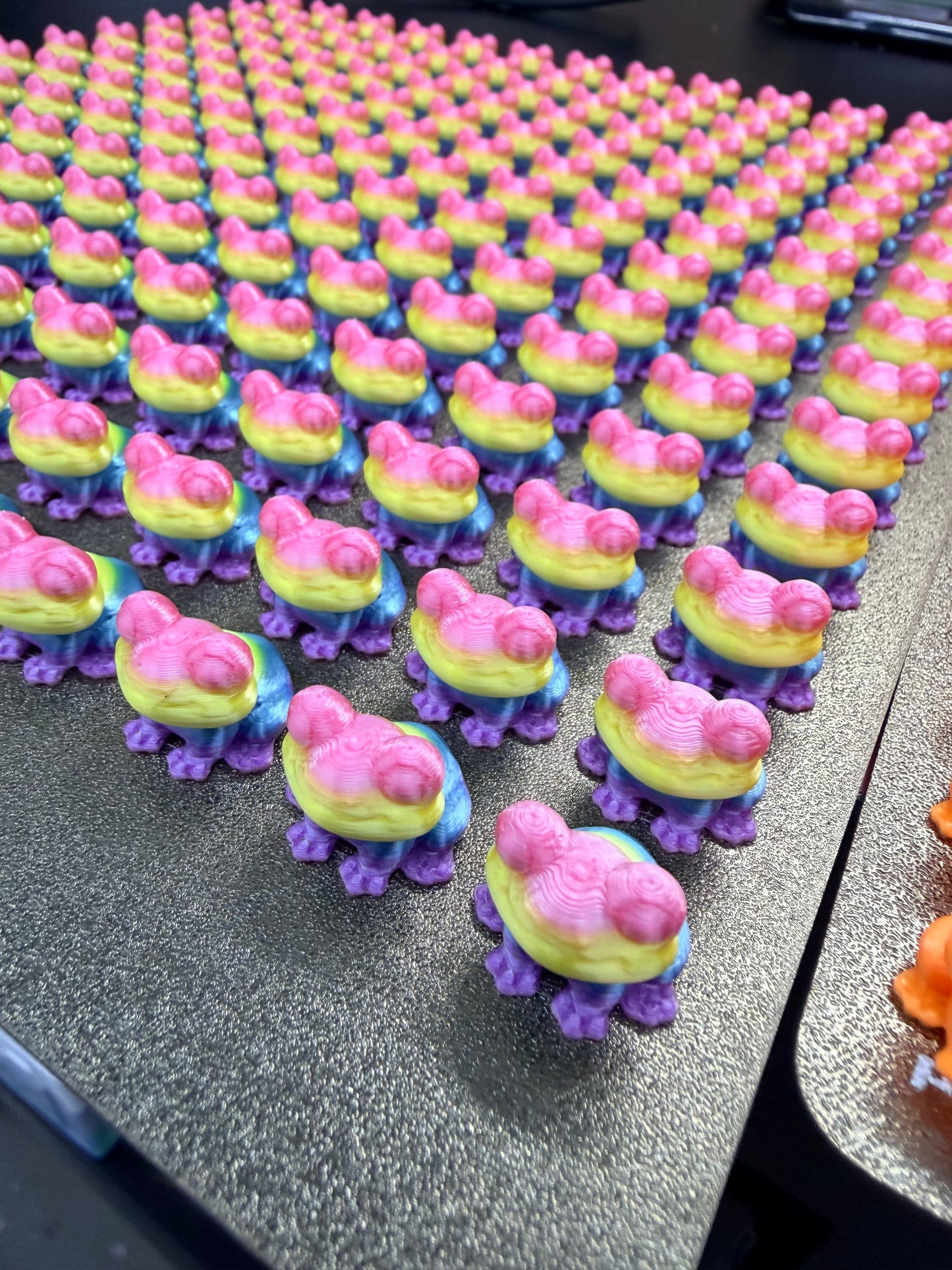 Bag Of Colorful Assorted Mini Frogs