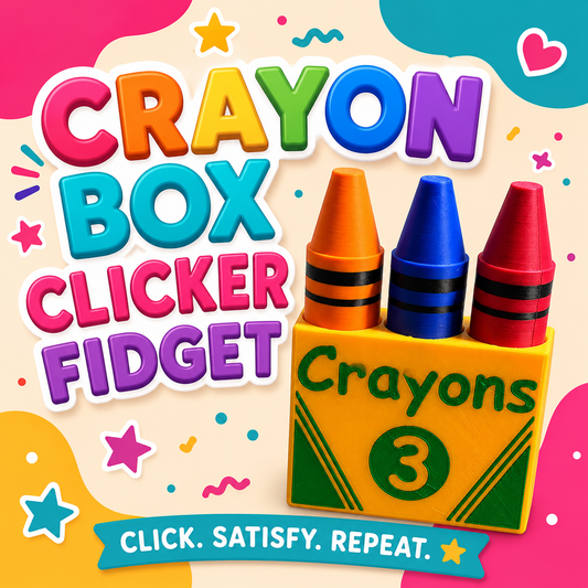 Crayon Box Fidget Clicker