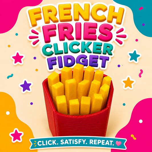 French Fries Fidget Clicker