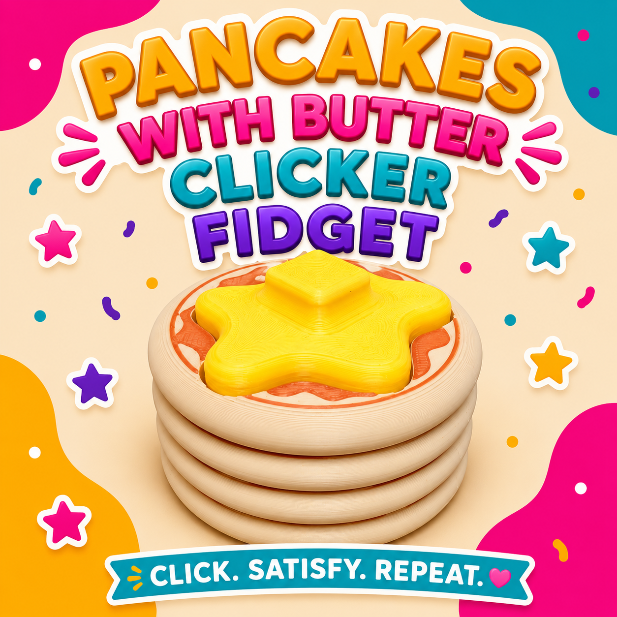 Pancakes With Butter Fidget Clicker