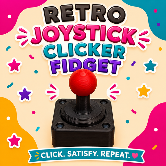 Retro Joystick Fidget Clicker