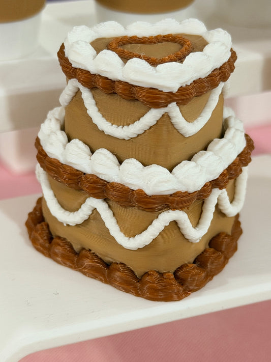 2-Tier Chocolate Cake Clicker Fidget