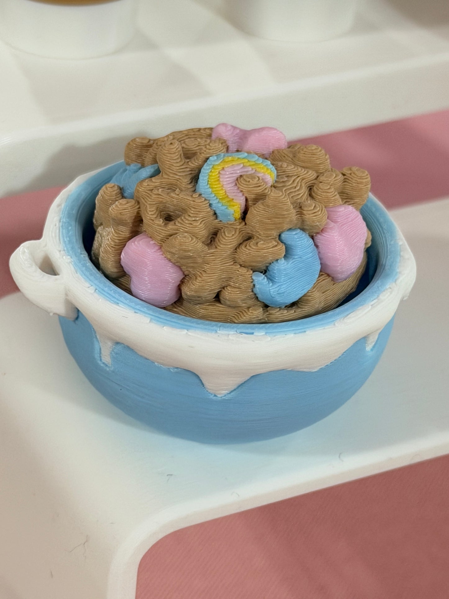 Lucky Cereal Bowl Clicker Fidget