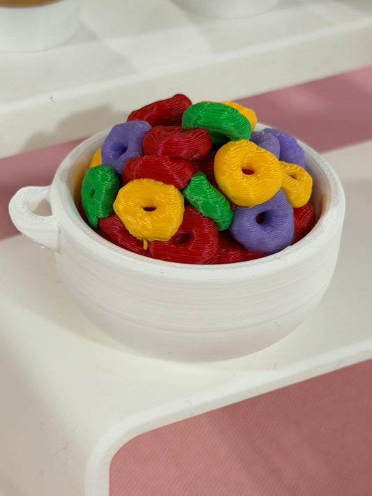 Fruit Cereal Bowl Clicker Fidget