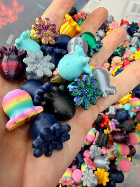 Bag of 3D Printed Octopus for Virgin Voyages – Duck Trend’s Chaotic Cousin