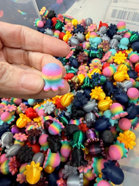 Bag of 3D Printed Octopus for Virgin Voyages – Duck Trend’s Chaotic Cousin