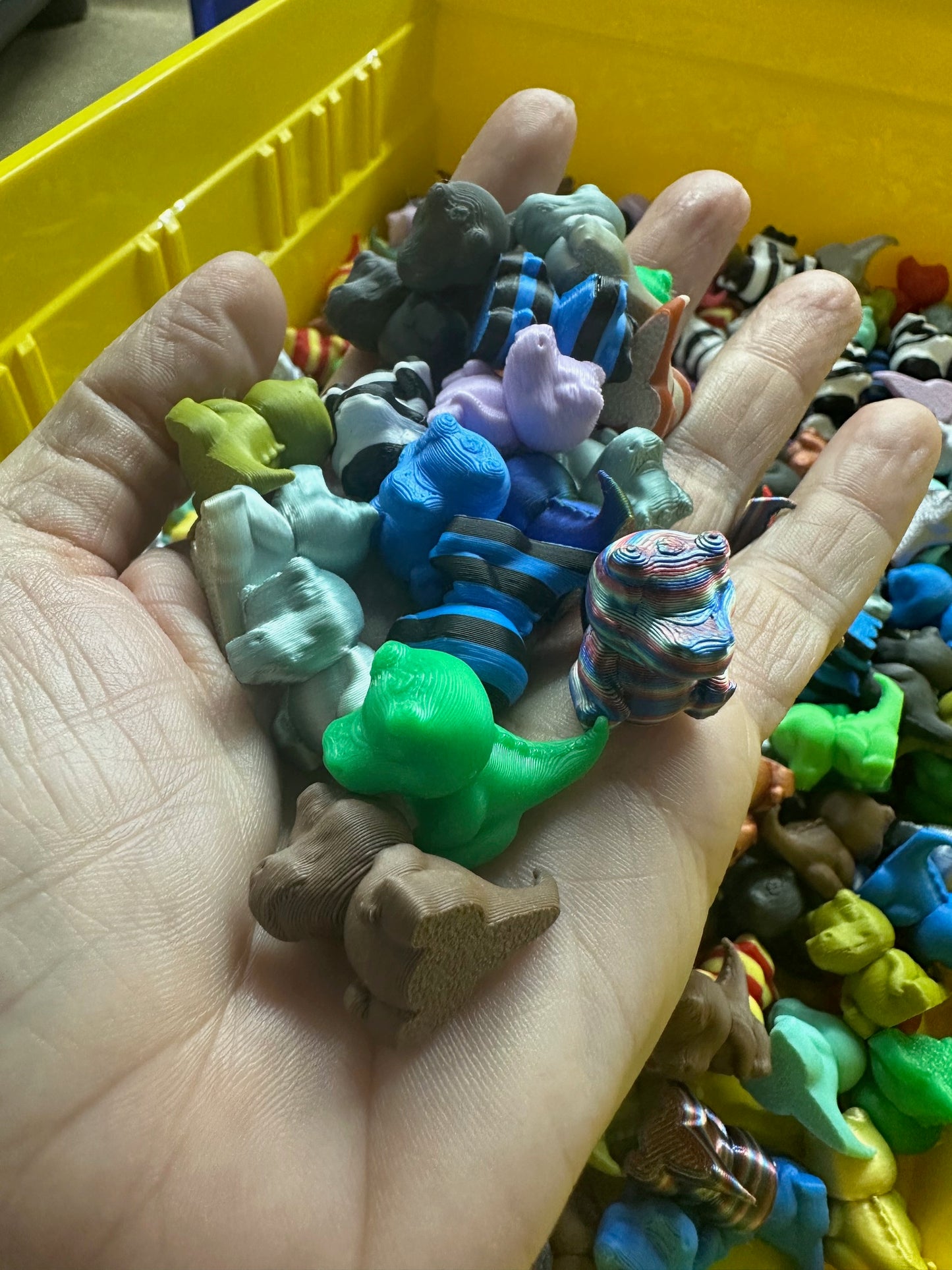 Bag Of Colorful Assorted Mini Crocodiles