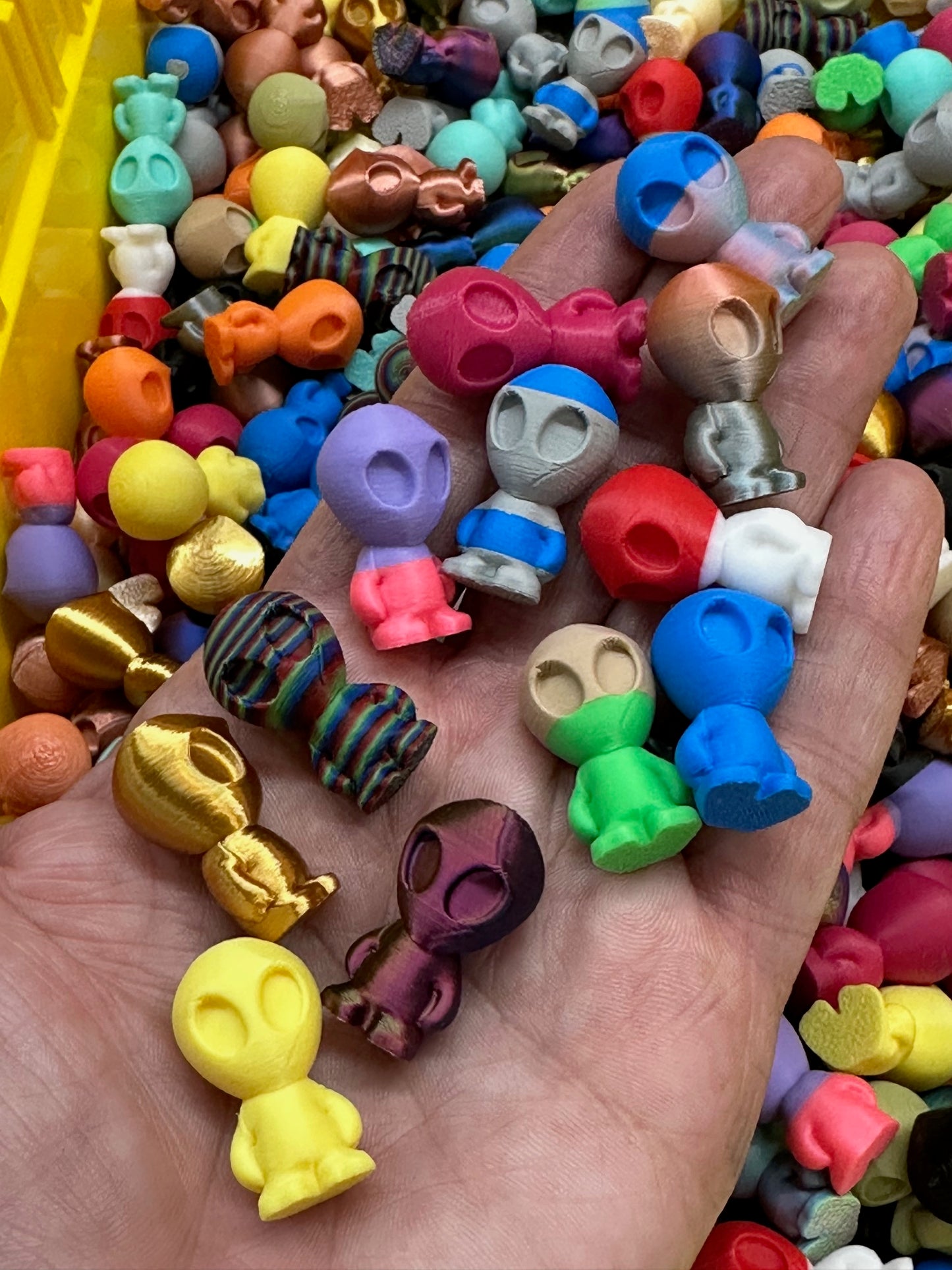 Bag Of Colorful Assorted Mini Aliens