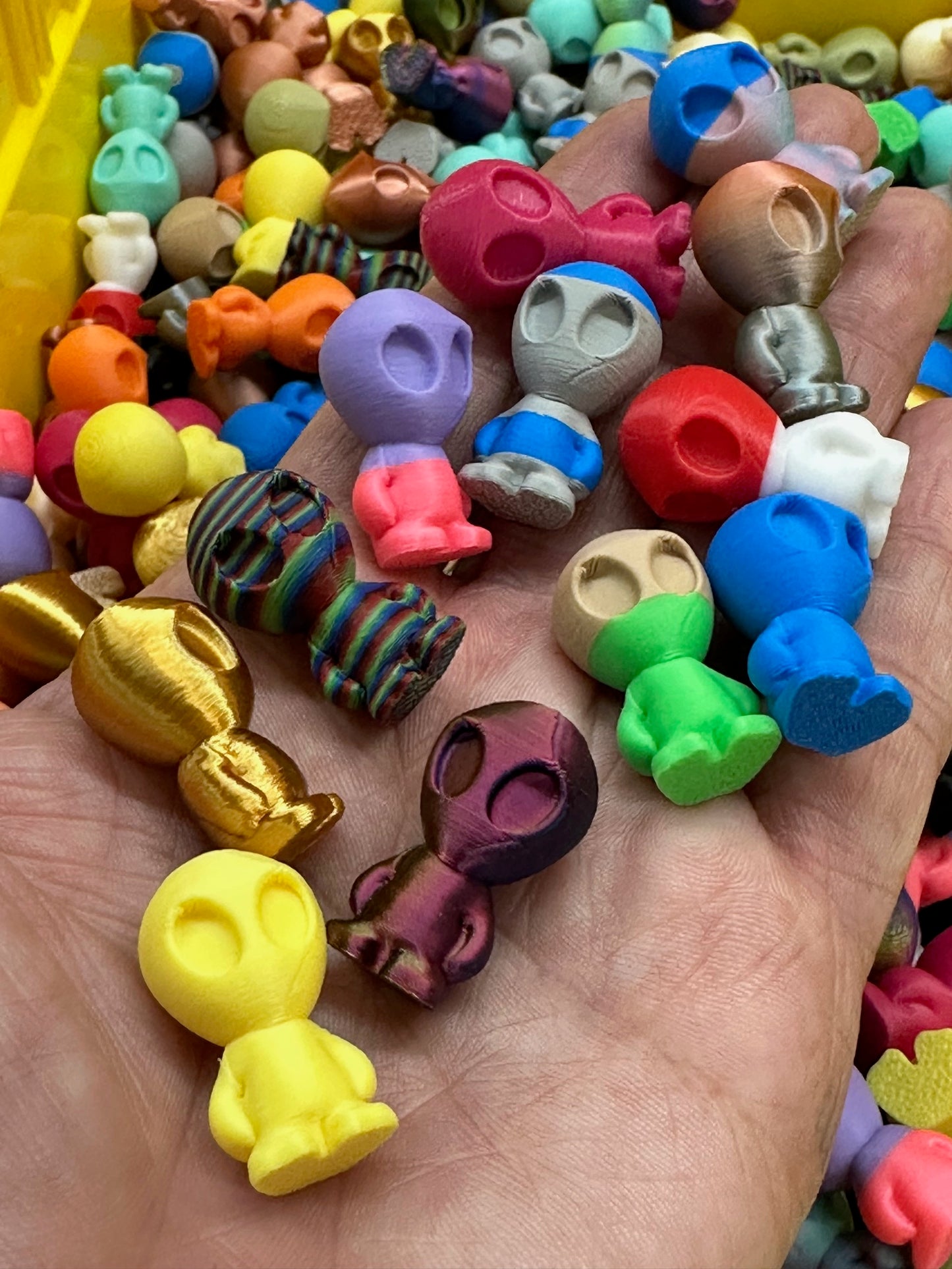 Bag Of Colorful Assorted Mini Aliens