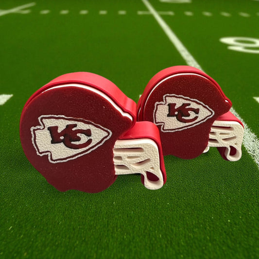 2-Pack Chiefs Football Helmet Clicker Fidget